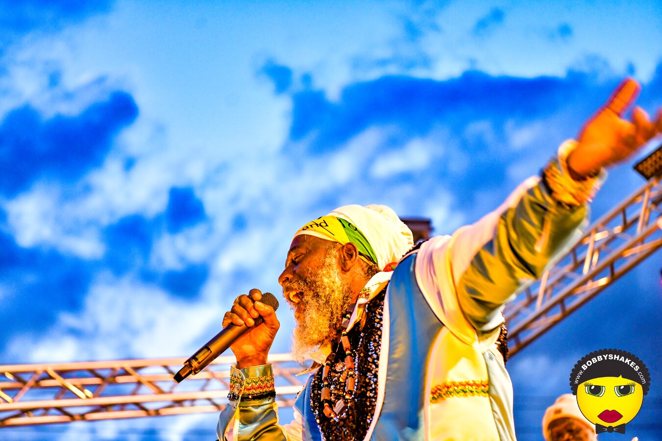 Capleton performing live at Mix 360 in Malden, MA, photographed by Bobby Shakes