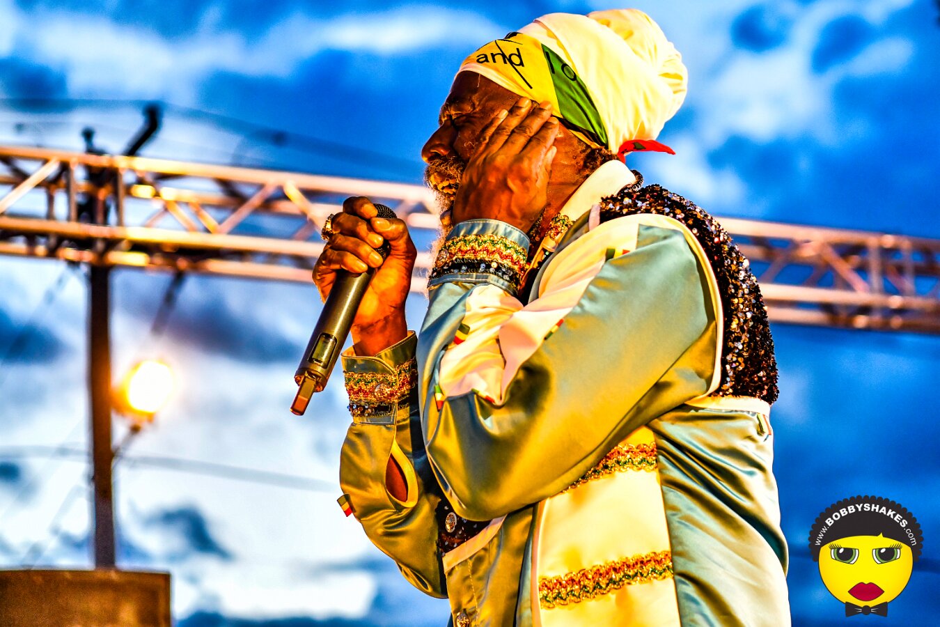 Capleton performing live at Mix 360 in Malden, MA, photographed by Bobby Shakes