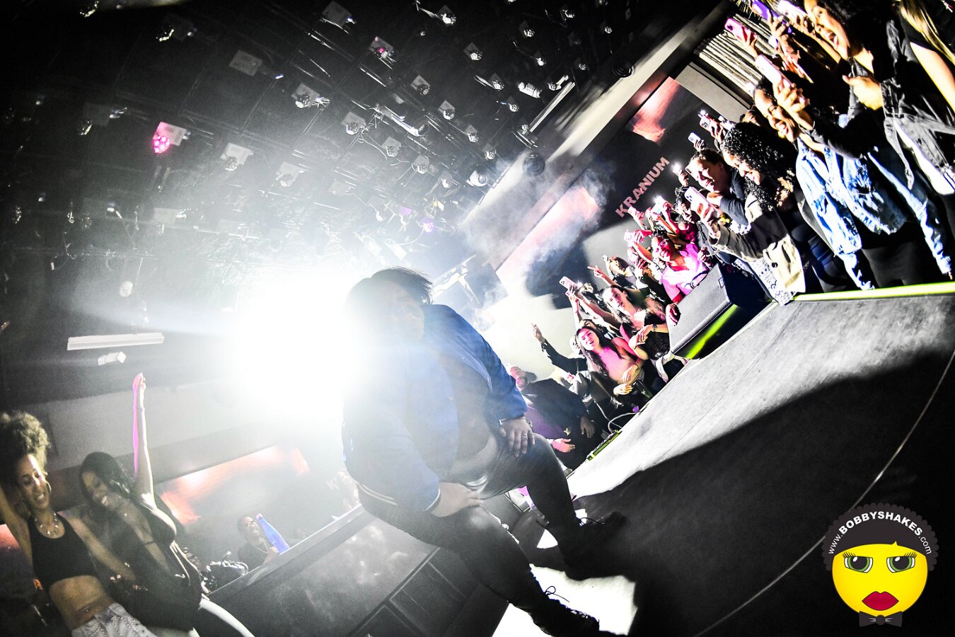 Kranium performing live at The Grand in Boston, MA, photographed by Bobby Shakes