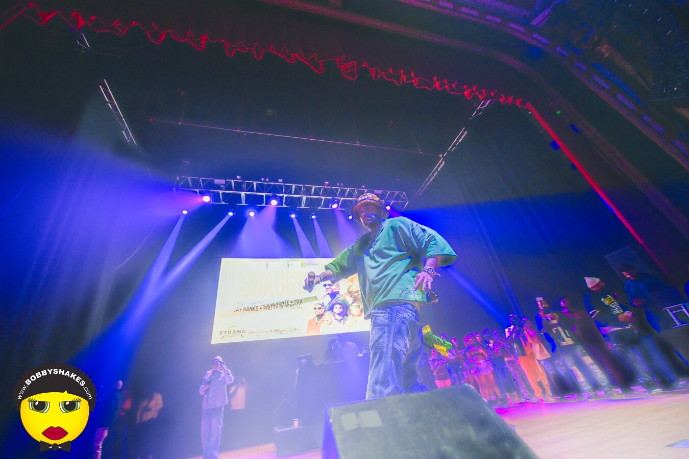 Shaggy, Tanto Metro & Devonte, Tifa, Teejay, Jay Banks, Pritty Di General performing live at The Strand Ballroom & Theatre in Providence, RI, photographed by Bobby Shakes