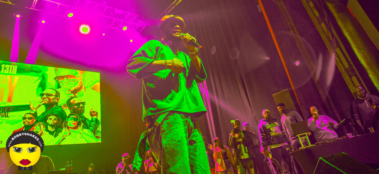 Shaggy, Tanto Metro & Devonte, Tifa, Teejay, Jay Banks, Pritty Di General performing live at The Strand Ballroom & Theatre in Providence, RI, photographed by Bobby Shakes