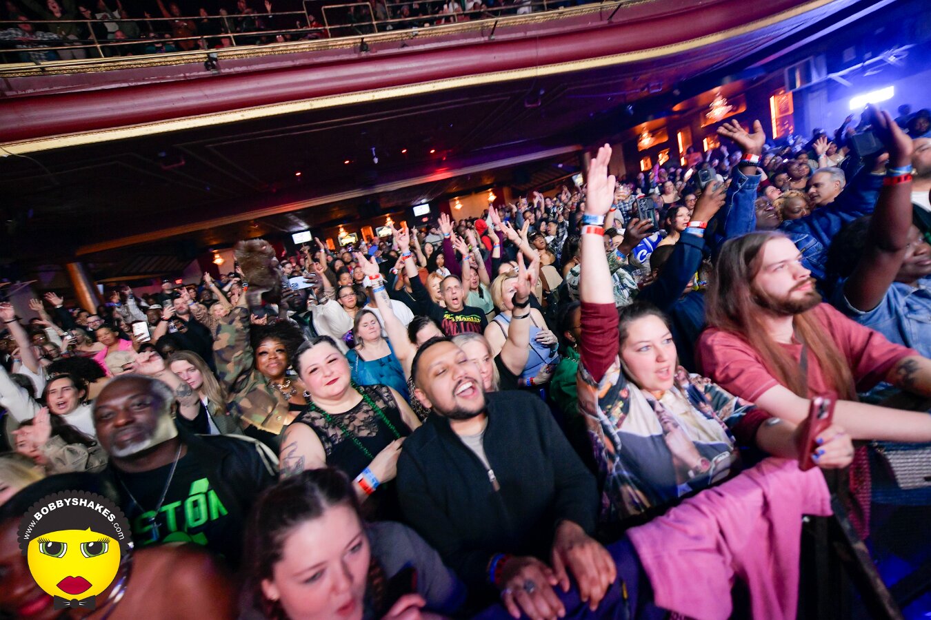 Shaggy, Tanto Metro & Devonte, Tifa, Teejay, Jay Banks, Pritty Di General performing live at The Strand Ballroom & Theatre in Providence, RI, photographed by Bobby Shakes