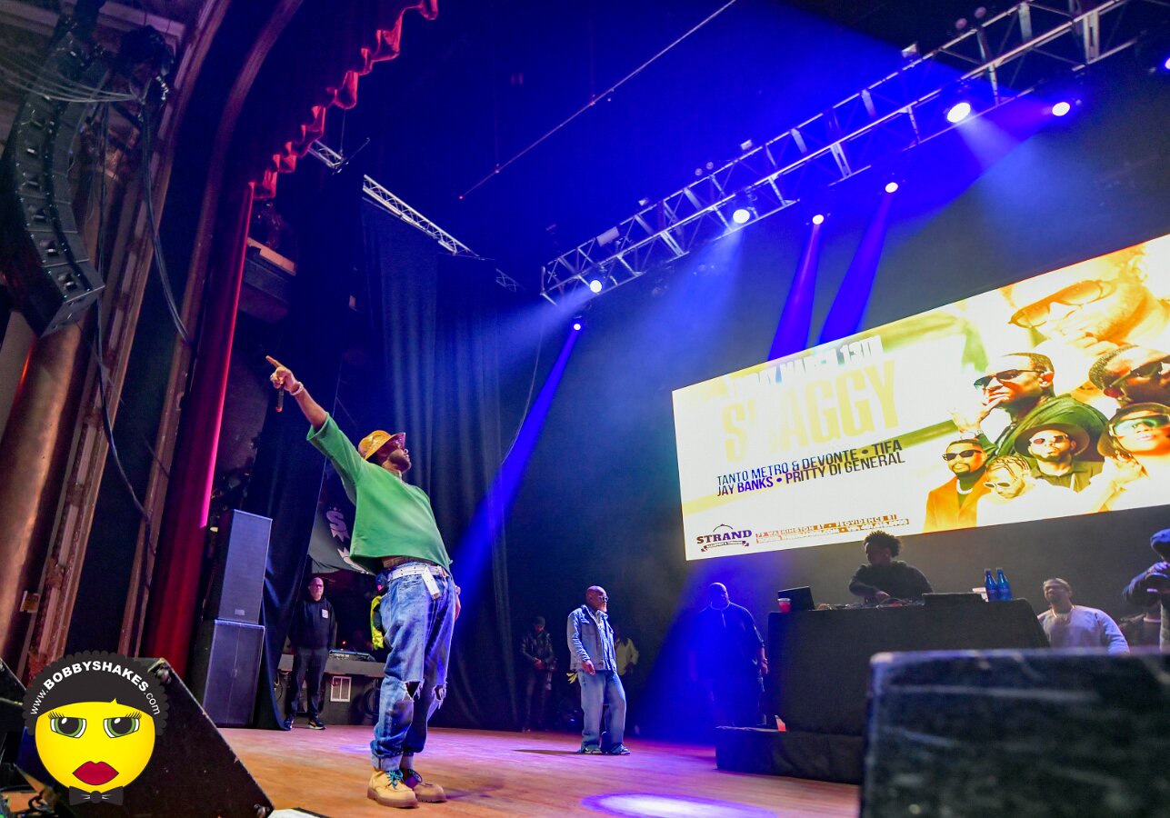 Shaggy, Tanto Metro & Devonte, Tifa, Teejay, Jay Banks, Pritty Di General performing live at The Strand Ballroom & Theatre in Providence, RI, photographed by Bobby Shakes