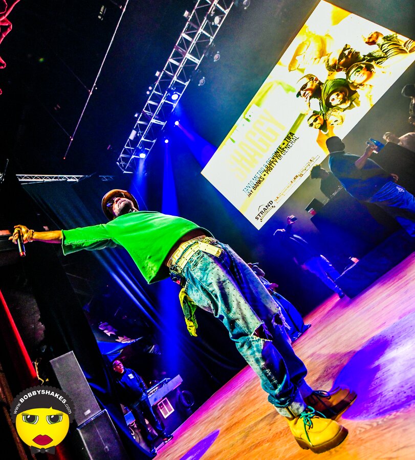 Shaggy, Tanto Metro & Devonte, Tifa, Teejay, Jay Banks, Pritty Di General performing live at The Strand Ballroom & Theatre in Providence, RI, photographed by Bobby Shakes