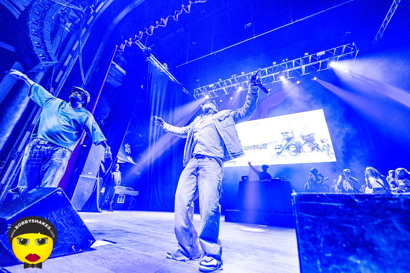Shaggy, Tanto Metro & Devonte, Tifa, Teejay, Jay Banks, Pritty Di General performing live at The Strand Ballroom & Theatre in Providence, RI, photographed by Bobby Shakes