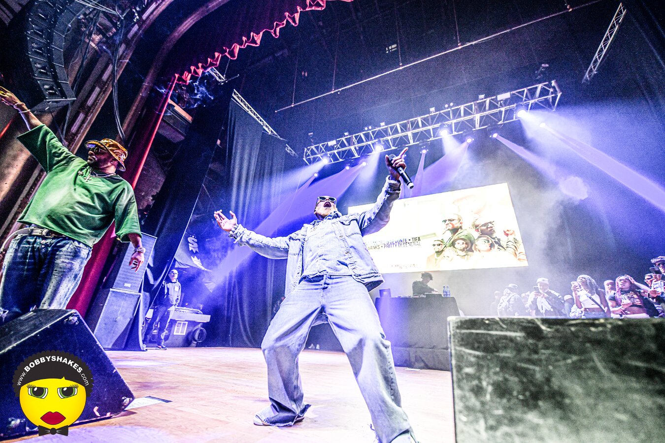 Shaggy, Tanto Metro & Devonte, Tifa, Teejay, Jay Banks, Pritty Di General performing live at The Strand Ballroom & Theatre in Providence, RI, photographed by Bobby Shakes
