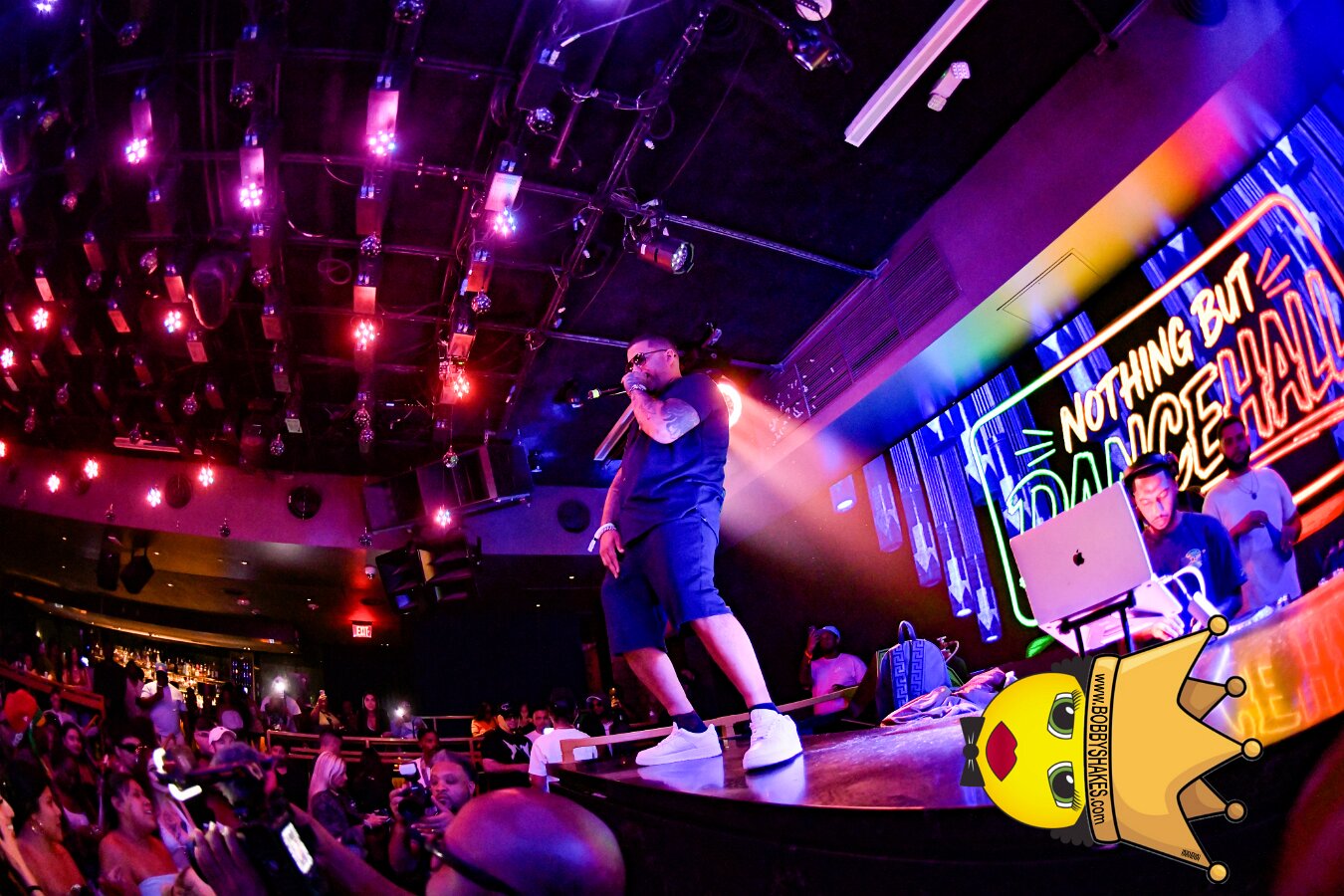 Serani performing live at The Grand in Boston, MA, photographed by Bobby Shakes