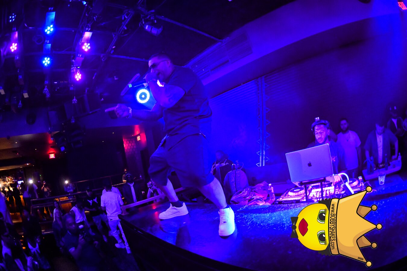 Serani performing live at The Grand in Boston, MA, photographed by Bobby Shakes