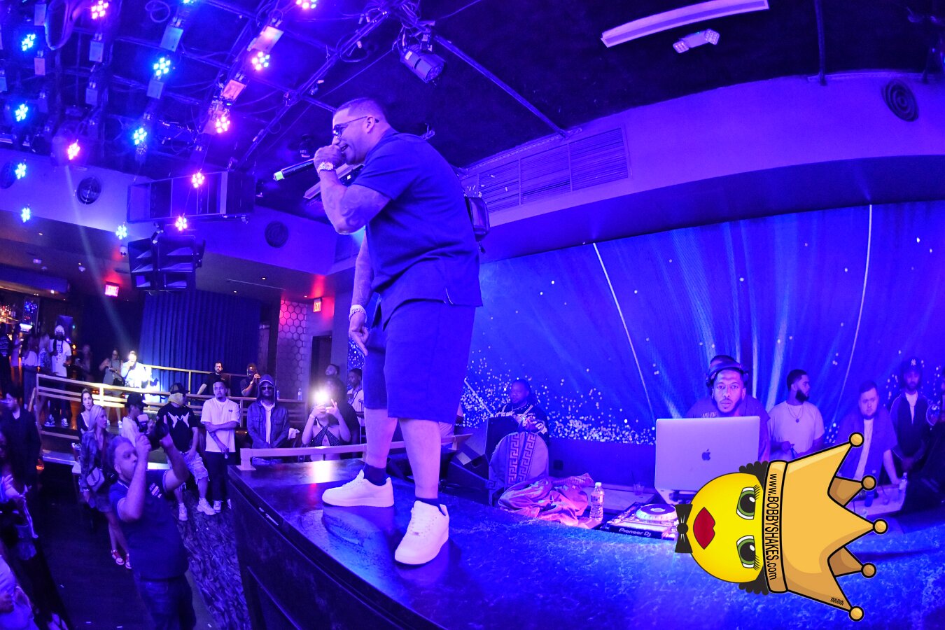 Serani performing live at The Grand in Boston, MA, photographed by Bobby Shakes