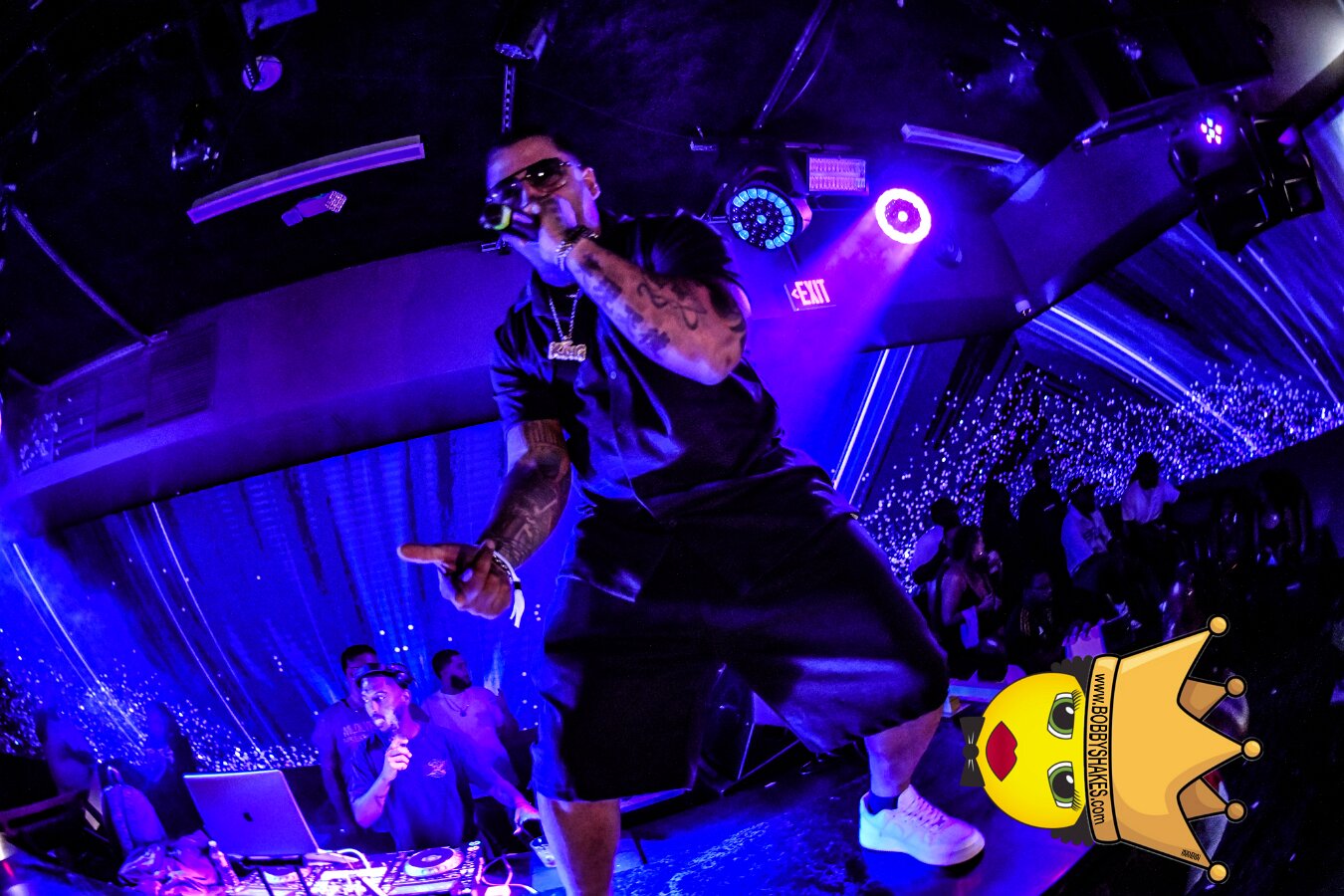 Serani performing live at The Grand in Boston, MA, photographed by Bobby Shakes