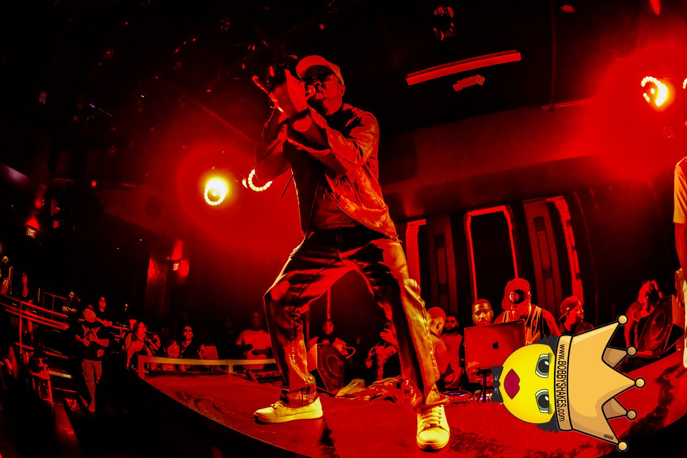 Serani performing live at The Grand in Boston, MA, photographed by Bobby Shakes