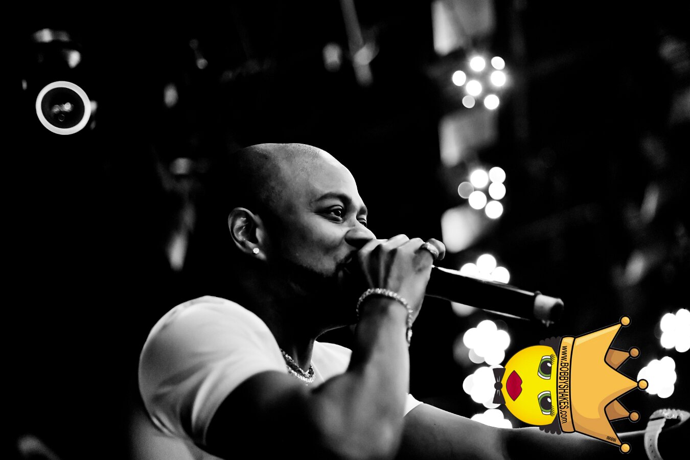 Serani performing live at The Grand in Boston, MA, photographed by Bobby Shakes