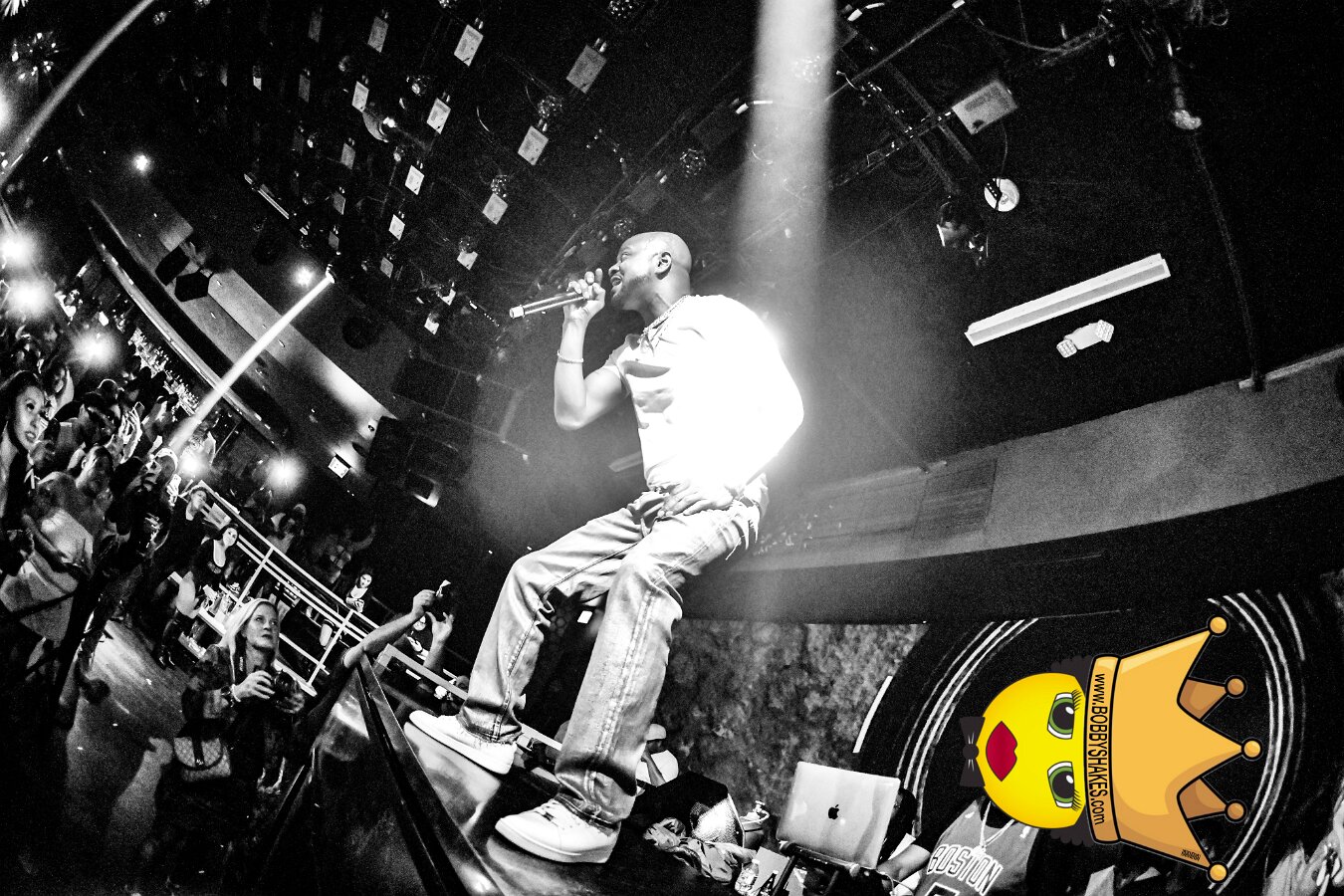 Serani performing live at The Grand in Boston, MA, photographed by Bobby Shakes