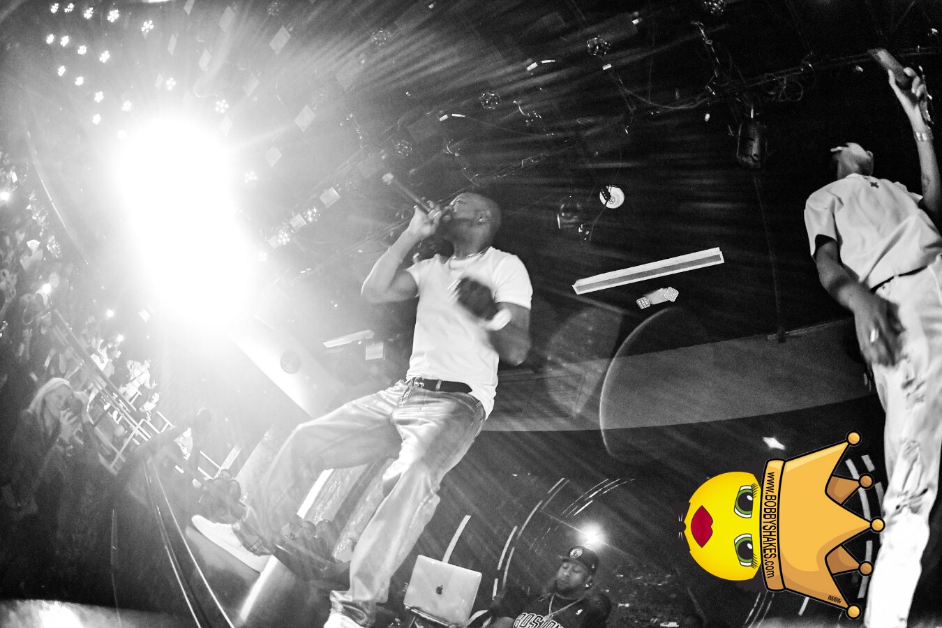 Serani performing live at The Grand in Boston, MA, photographed by Bobby Shakes