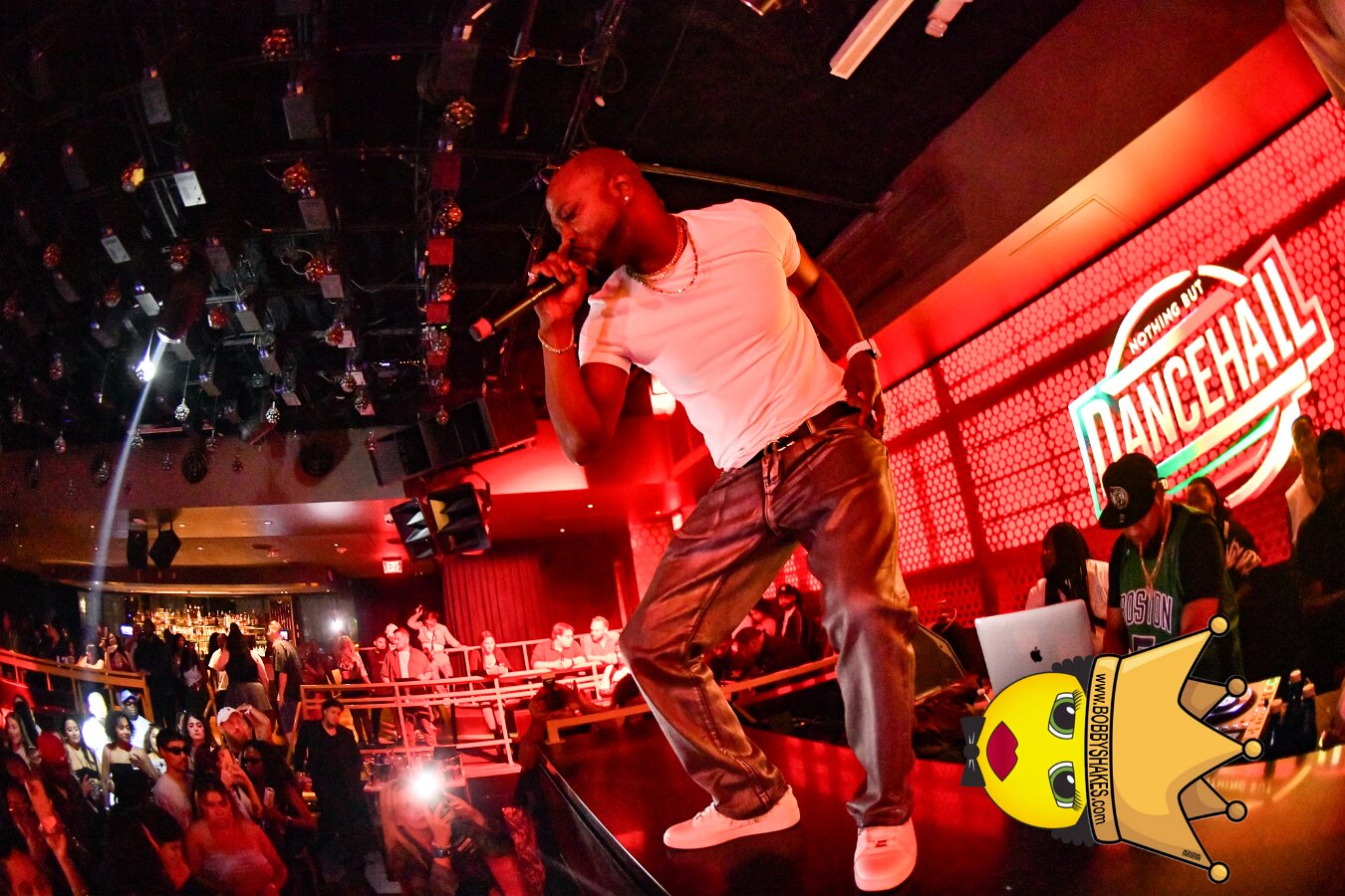 Serani performing live at The Grand in Boston, MA, photographed by Bobby Shakes