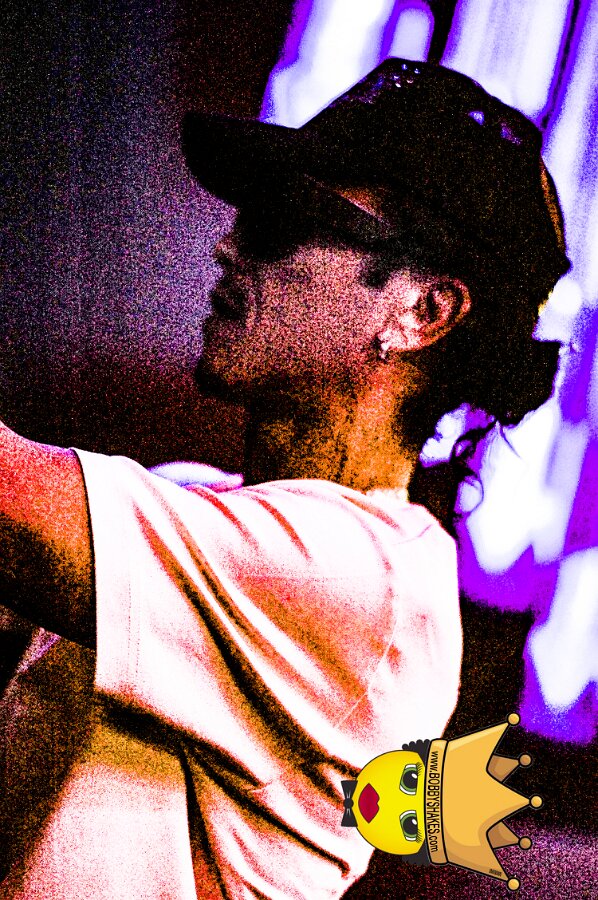 Serani performing live at The Grand in Boston, MA, photographed by Bobby Shakes