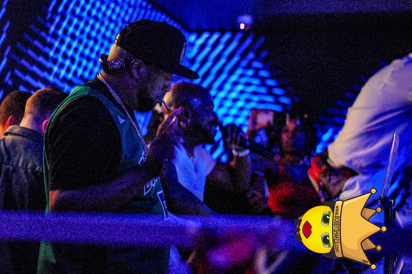 Serani performing live at The Grand in Boston, MA, photographed by Bobby Shakes