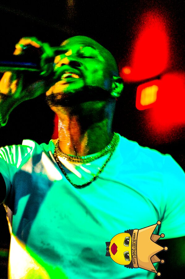 Serani performing live at The Grand in Boston, MA, photographed by Bobby Shakes