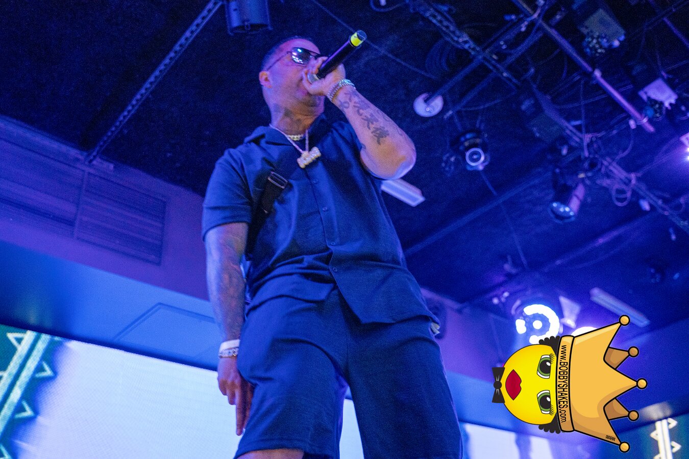 Serani performing live at The Grand in Boston, MA, photographed by Bobby Shakes
