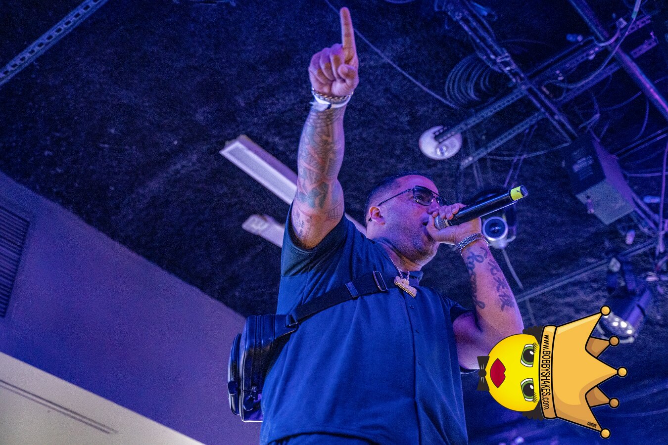Serani performing live at The Grand in Boston, MA, photographed by Bobby Shakes