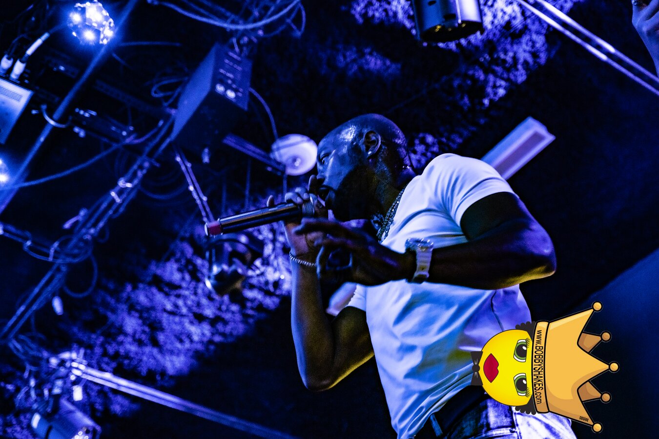 Serani performing live at The Grand in Boston, MA, photographed by Bobby Shakes