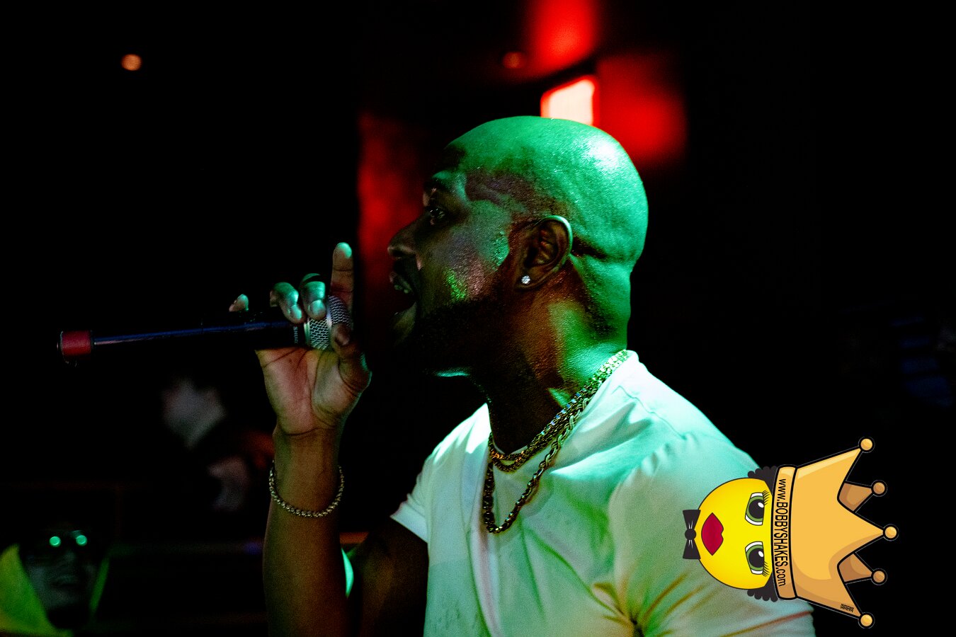 Serani performing live at The Grand in Boston, MA, photographed by Bobby Shakes