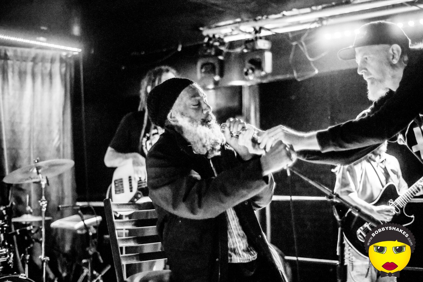 Human Rights performing live at Alchemy in Providence, RI, photographed by Bobby Shakes