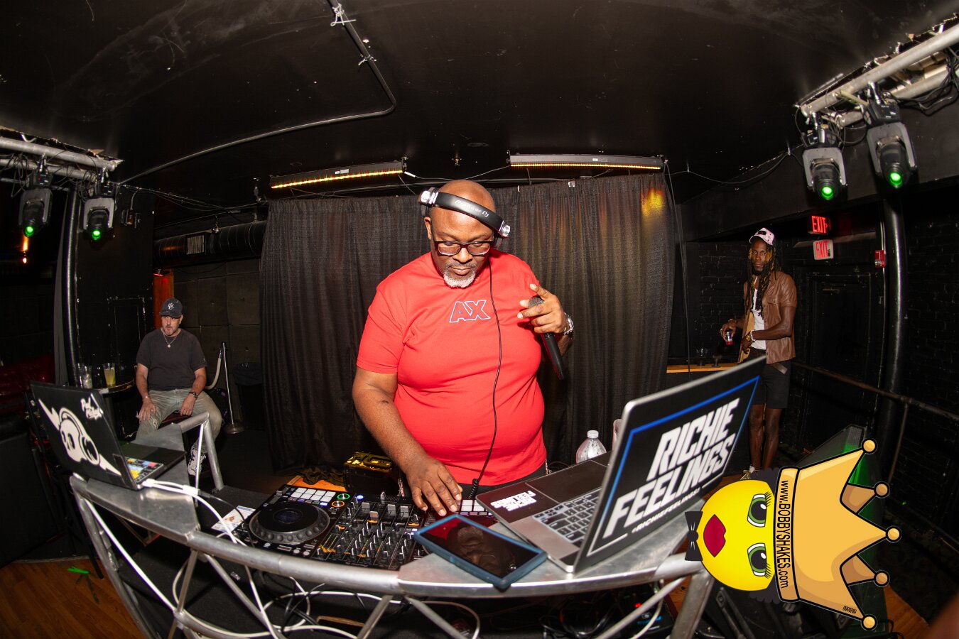 Richie Feelings performing live at Alchemy in Providence, RI, photographed by Bobby Shakes