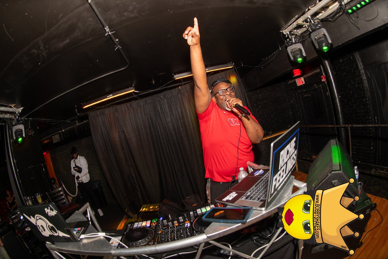 Richie Feelings performing live at Alchemy in Providence, RI, photographed by Bobby Shakes
