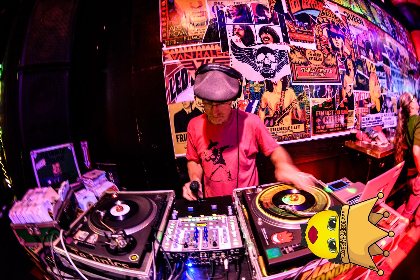 Kabaka Pyramid performing live at Bill's Bar in Boston, MA, photographed by Bobby Shakes