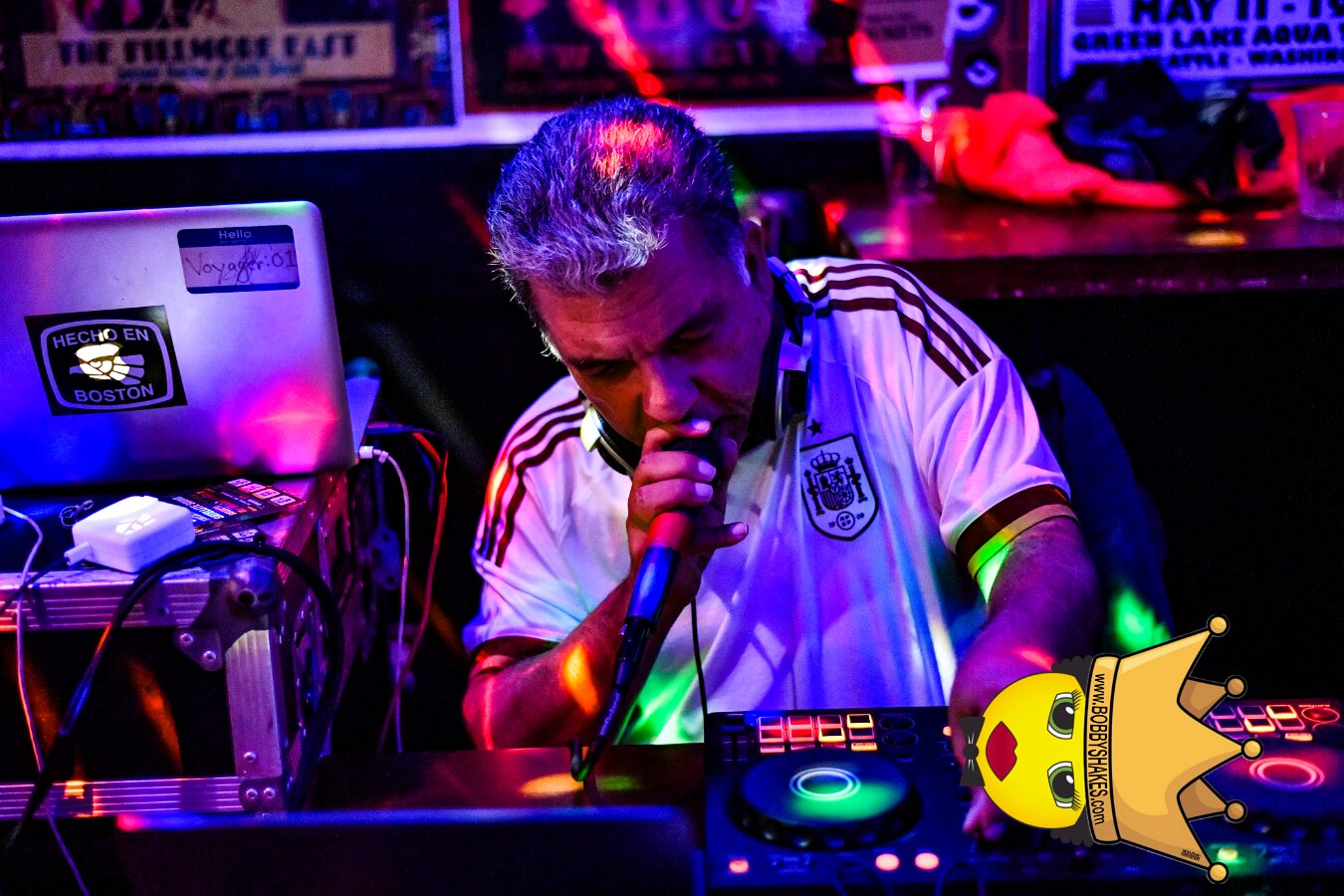 Kabaka Pyramid performing live at Bill's Bar in Boston, MA, photographed by Bobby Shakes