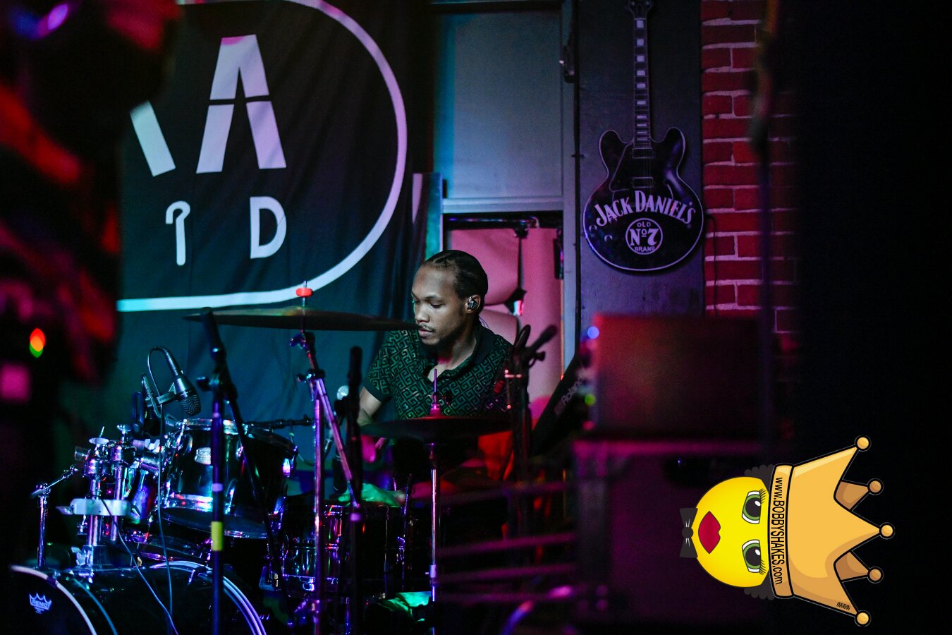 Kabaka Pyramid performing live at Bill's Bar in Boston, MA, photographed by Bobby Shakes