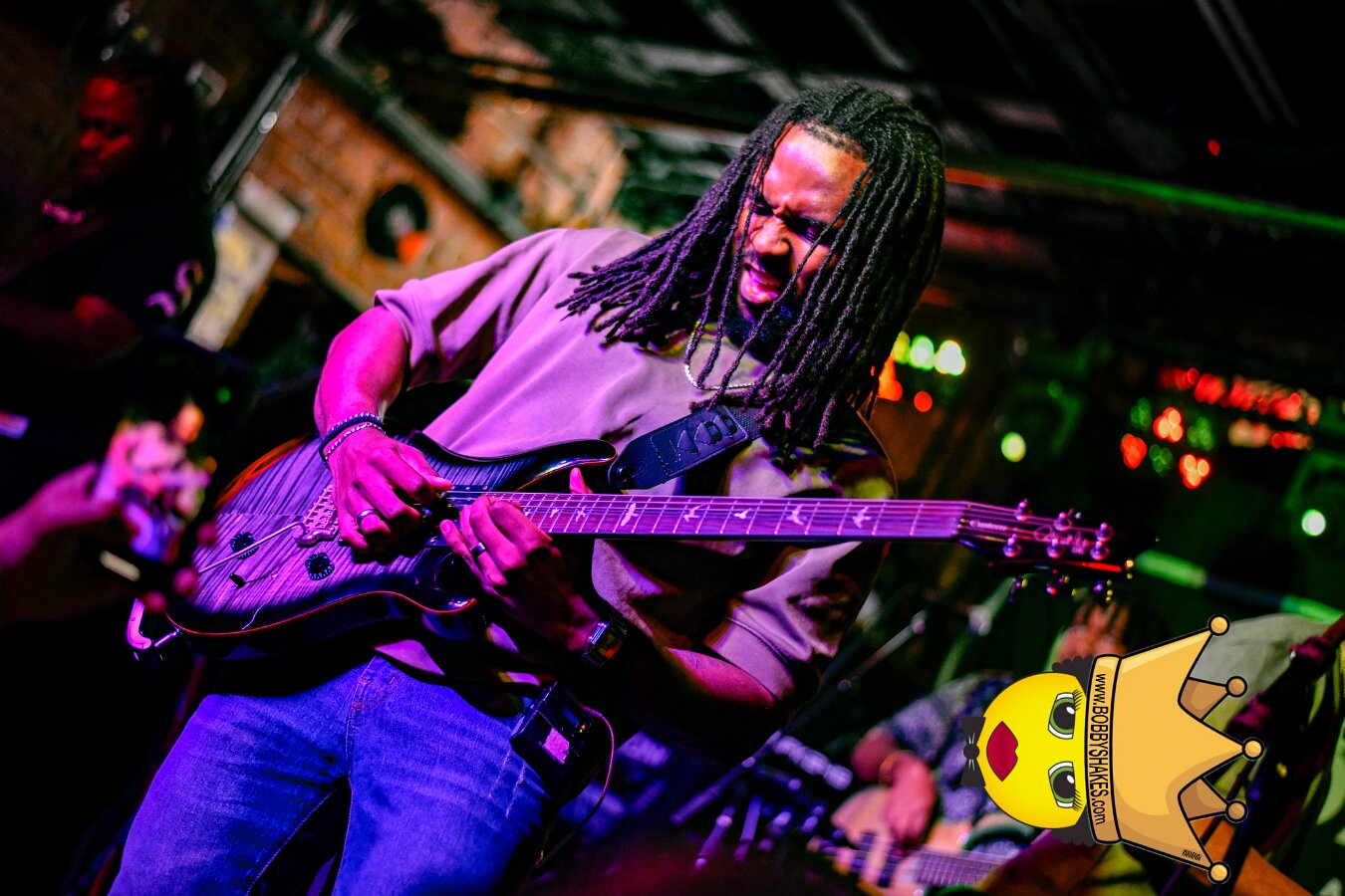 Kabaka Pyramid performing live at Bill's Bar in Boston, MA, photographed by Bobby Shakes