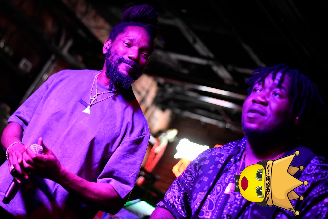 Kabaka Pyramid performing live at Bill's Bar in Boston, MA, photographed by Bobby Shakes