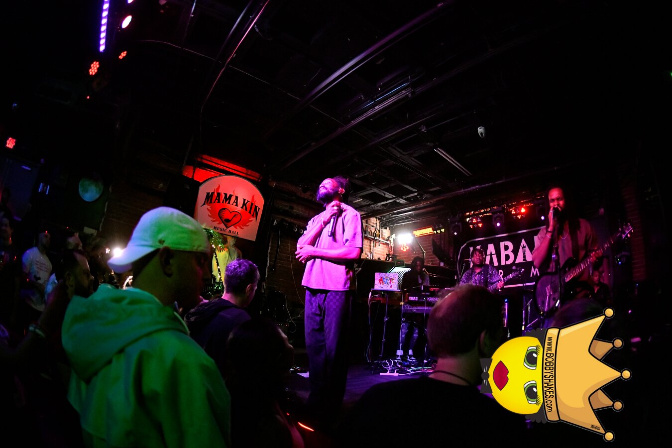 Kabaka Pyramid performing live at Bill's Bar in Boston, MA, photographed by Bobby Shakes