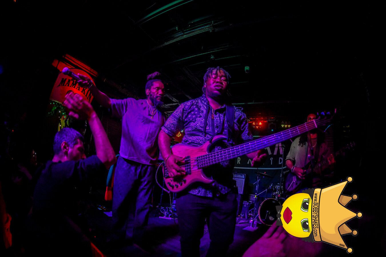 Kabaka Pyramid performing live at Bill's Bar in Boston, MA, photographed by Bobby Shakes