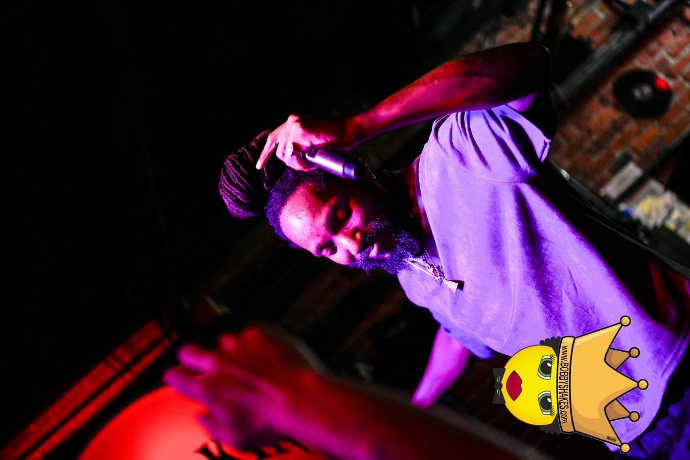 Kabaka Pyramid performing live at Bill's Bar in Boston, MA, photographed by Bobby Shakes