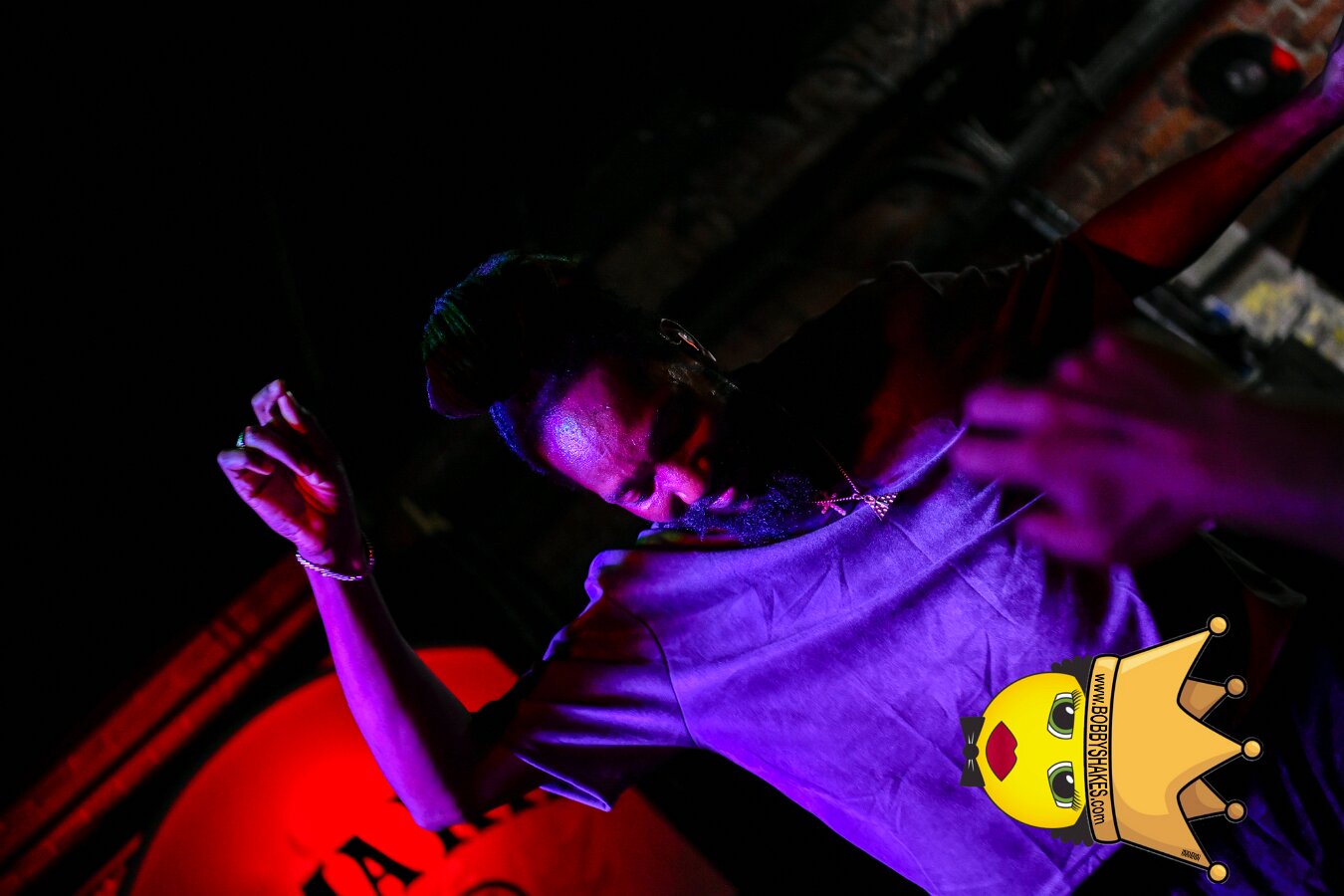 Kabaka Pyramid performing live at Bill's Bar in Boston, MA, photographed by Bobby Shakes