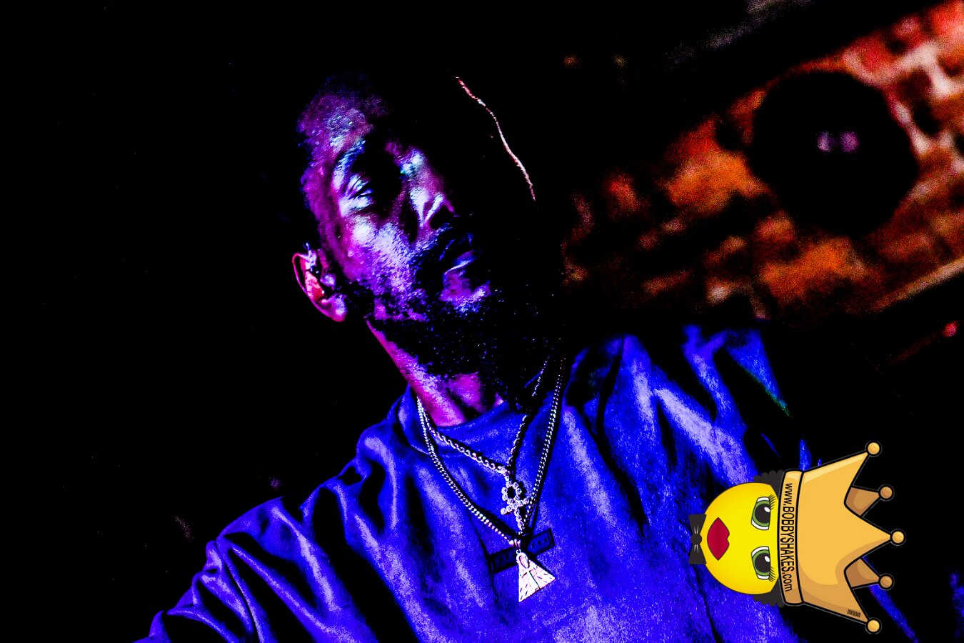 Kabaka Pyramid performing live at Bill's Bar in Boston, MA, photographed by Bobby Shakes