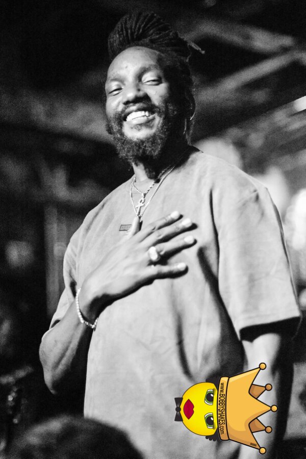Kabaka Pyramid performing live at Bill's Bar in Boston, MA, photographed by Bobby Shakes