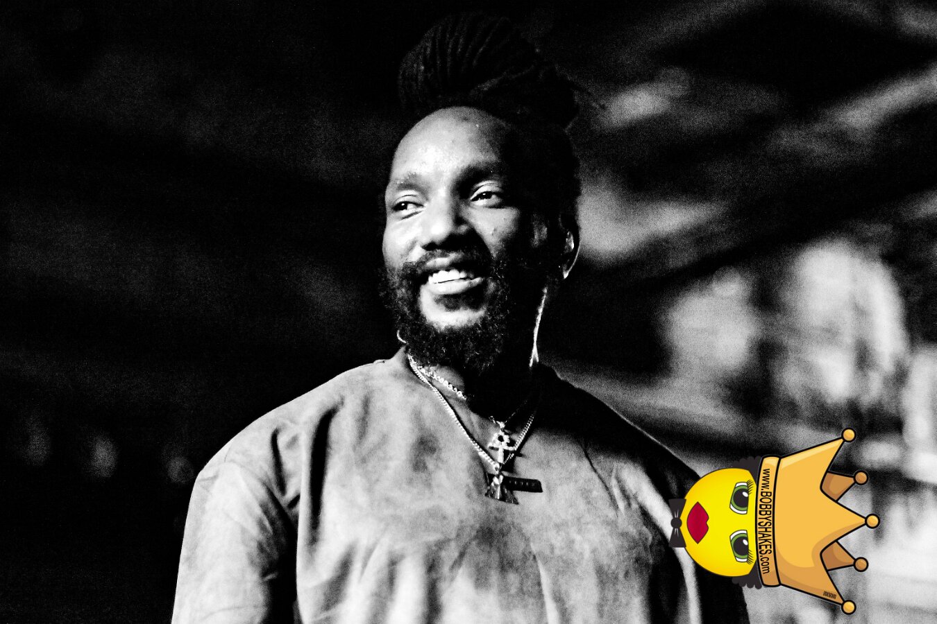 Kabaka Pyramid performing live at Bill's Bar in Boston, MA, photographed by Bobby Shakes