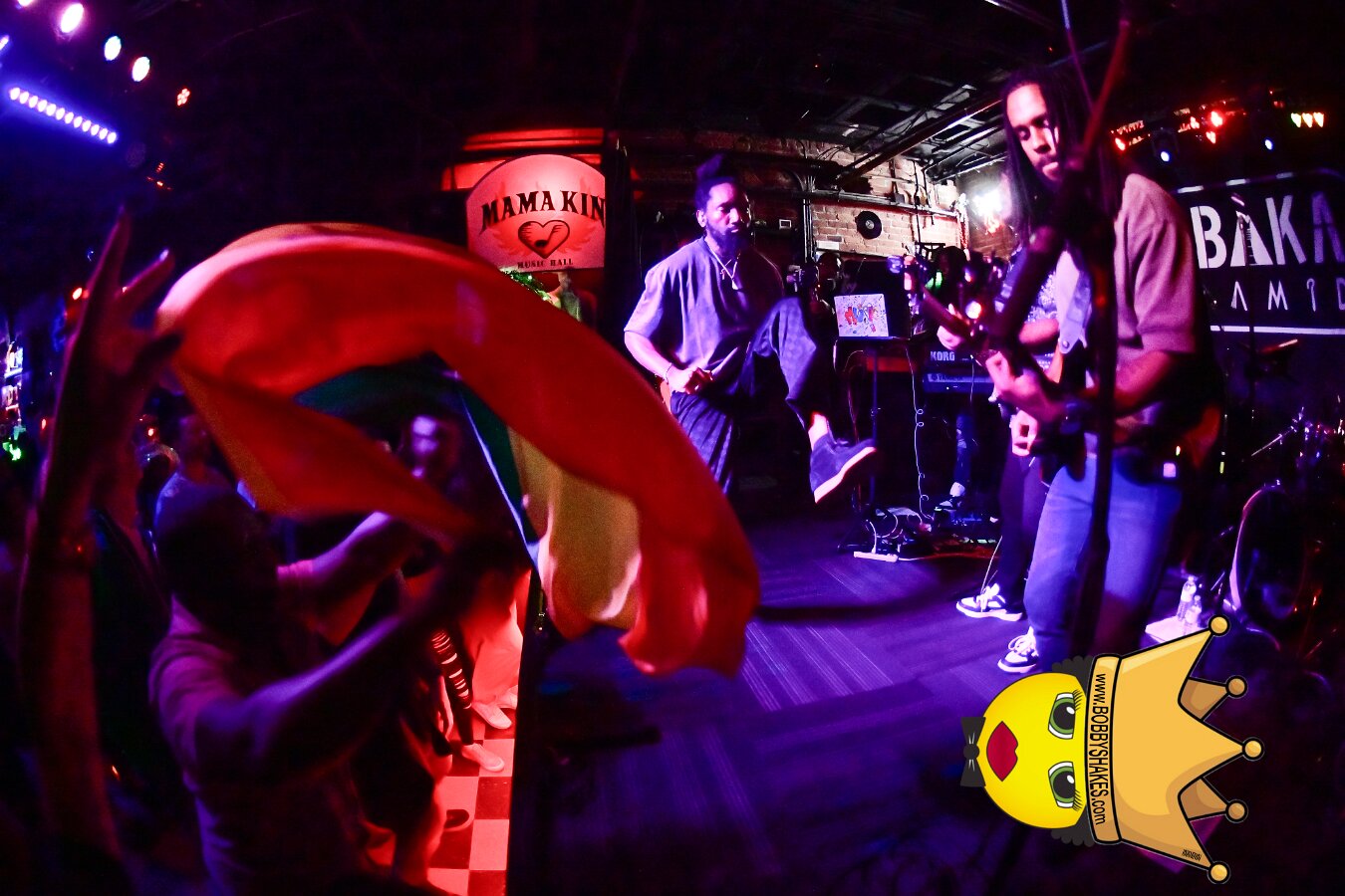 Kabaka Pyramid performing live at Bill's Bar in Boston, MA, photographed by Bobby Shakes