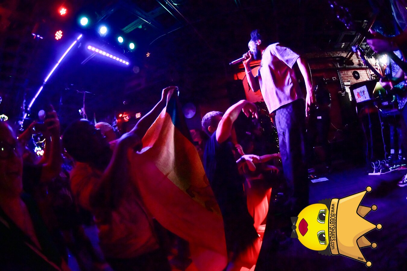 Kabaka Pyramid performing live at Bill's Bar in Boston, MA, photographed by Bobby Shakes