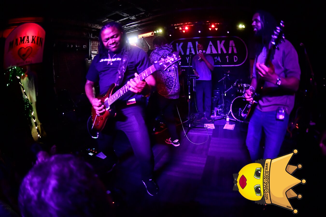 Kabaka Pyramid performing live at Bill's Bar in Boston, MA, photographed by Bobby Shakes