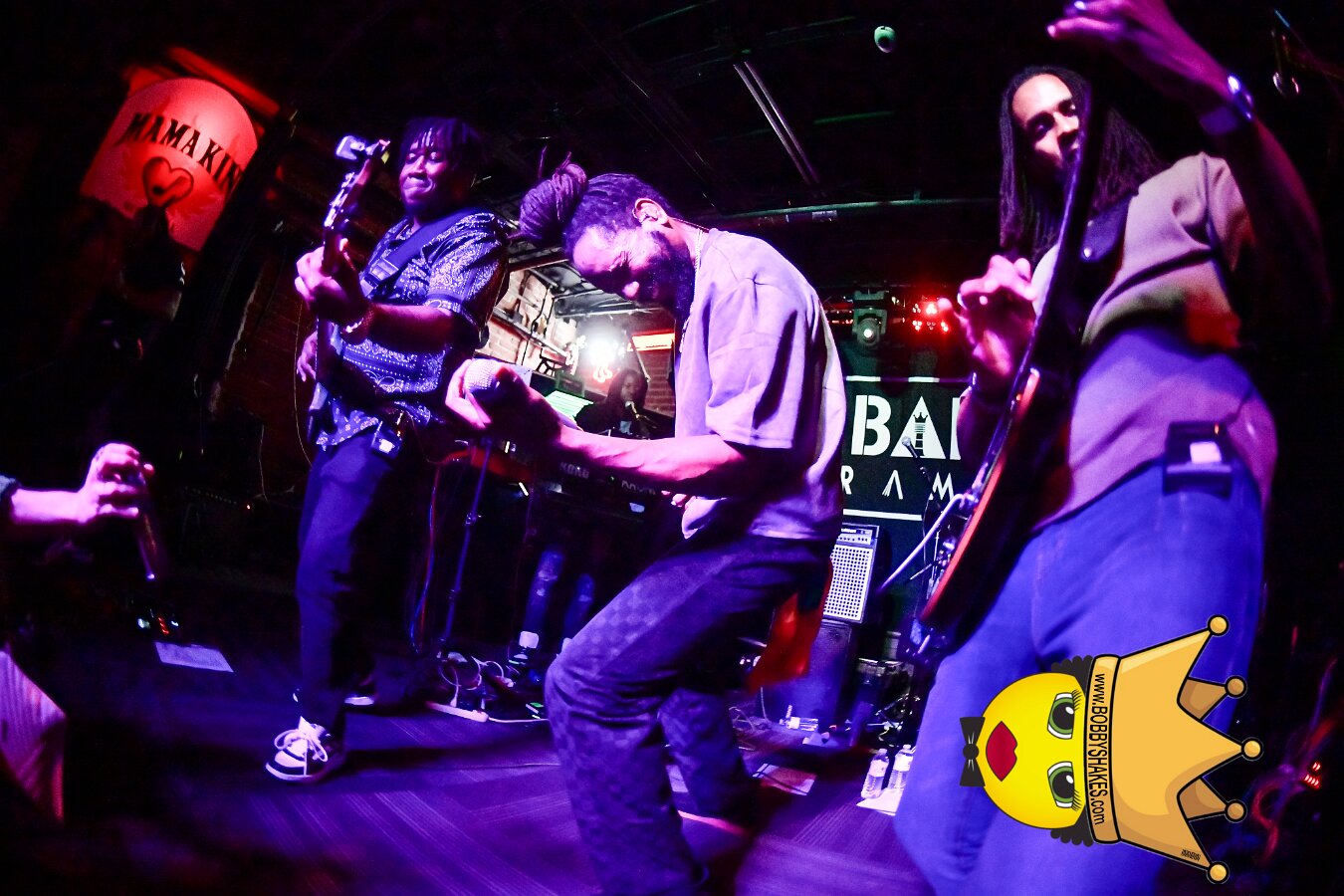 Kabaka Pyramid performing live at Bill's Bar in Boston, MA, photographed by Bobby Shakes