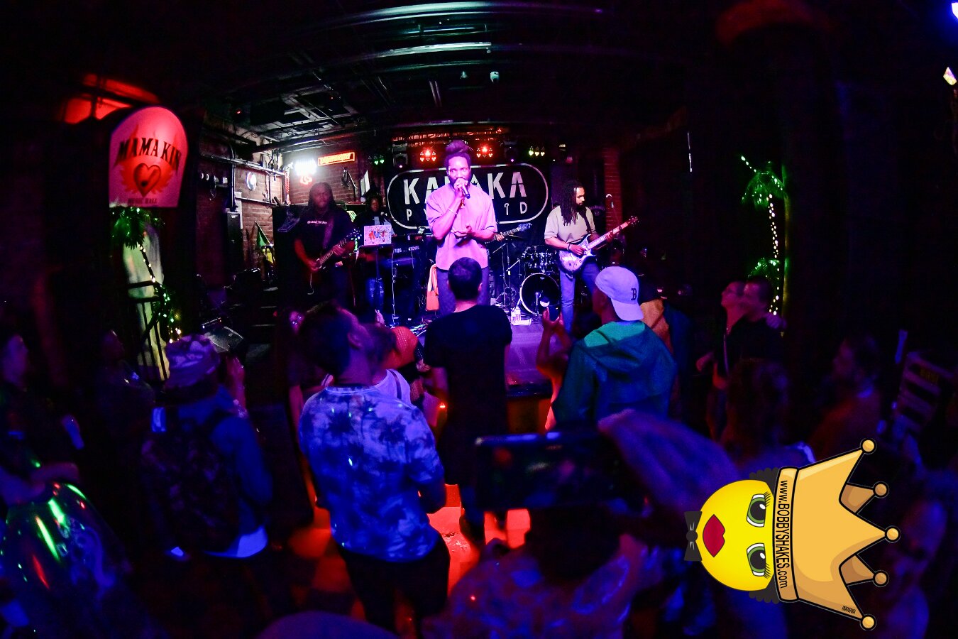 Kabaka Pyramid performing live at Bill's Bar in Boston, MA, photographed by Bobby Shakes