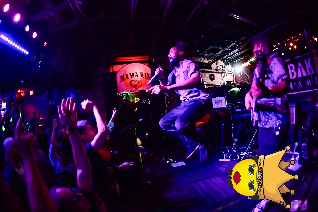 Kabaka Pyramid performing live at Bill's Bar in Boston, MA, photographed by Bobby Shakes