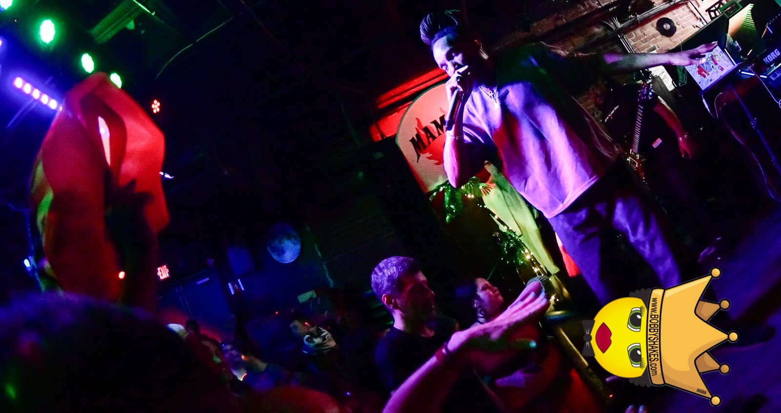 Kabaka Pyramid performing live at Bill's Bar in Boston, MA, photographed by Bobby Shakes