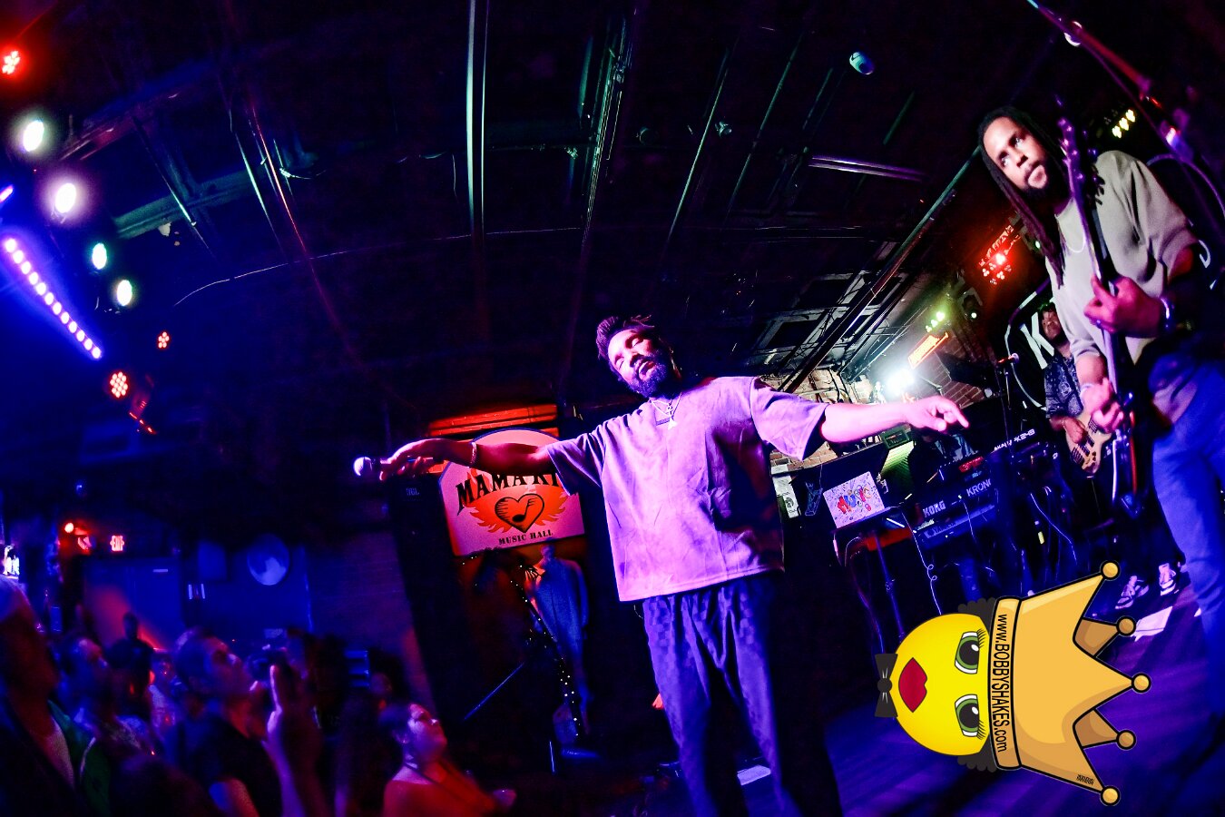 Kabaka Pyramid performing live at Bill's Bar in Boston, MA, photographed by Bobby Shakes
