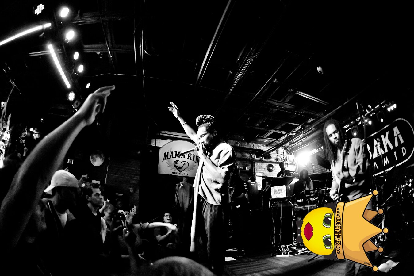 Kabaka Pyramid performing live at Bill's Bar in Boston, MA, photographed by Bobby Shakes